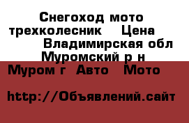 Снегоход мото трехколесник  › Цена ­ 36 000 - Владимирская обл., Муромский р-н, Муром г. Авто » Мото   